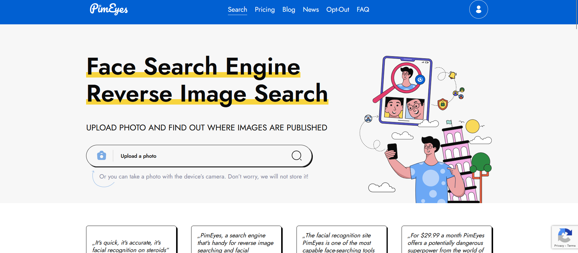 FaceCheck - Reverse Image Search - Face Recognition Search Engine