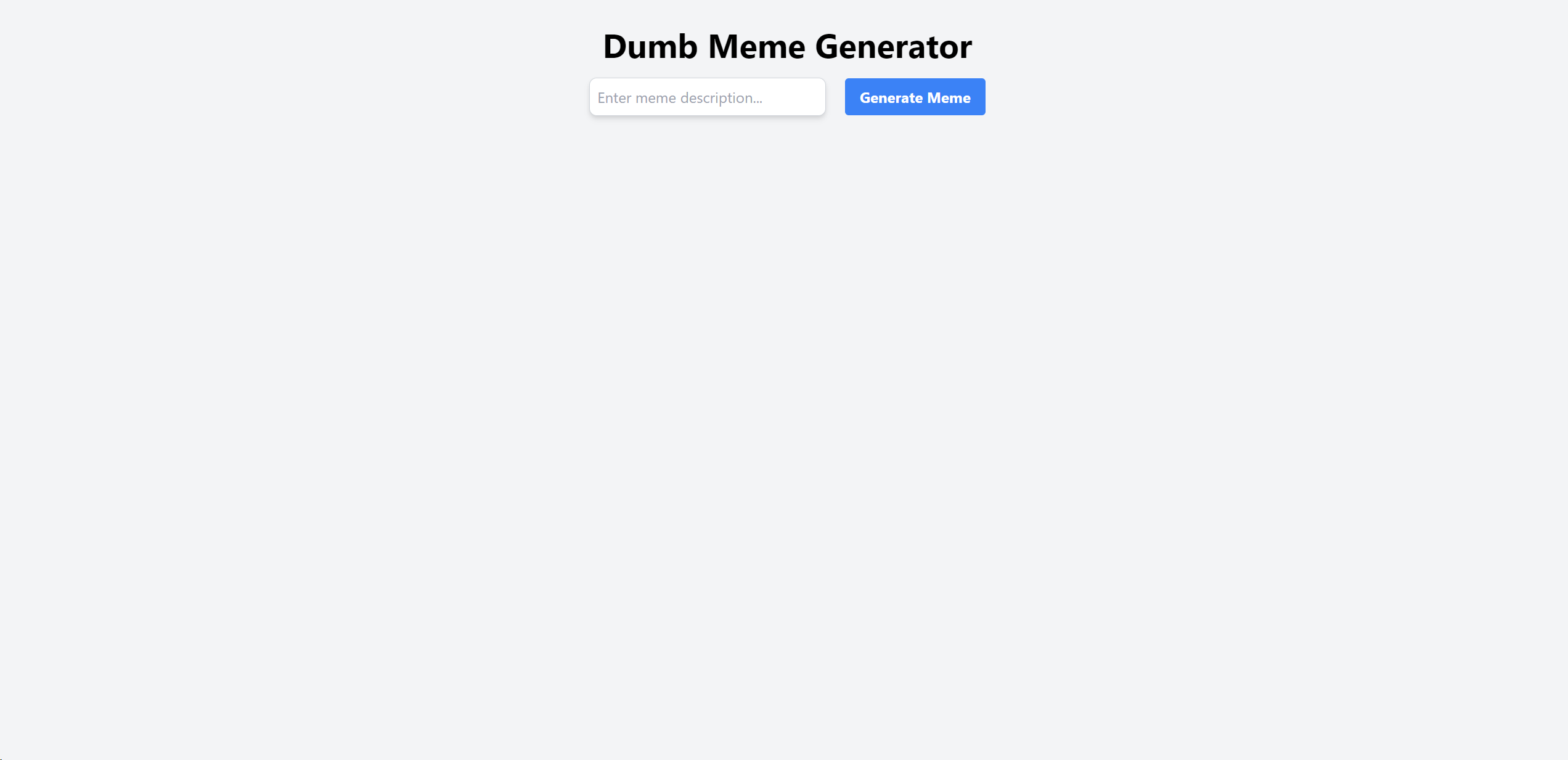 Dummer Meme-Generator