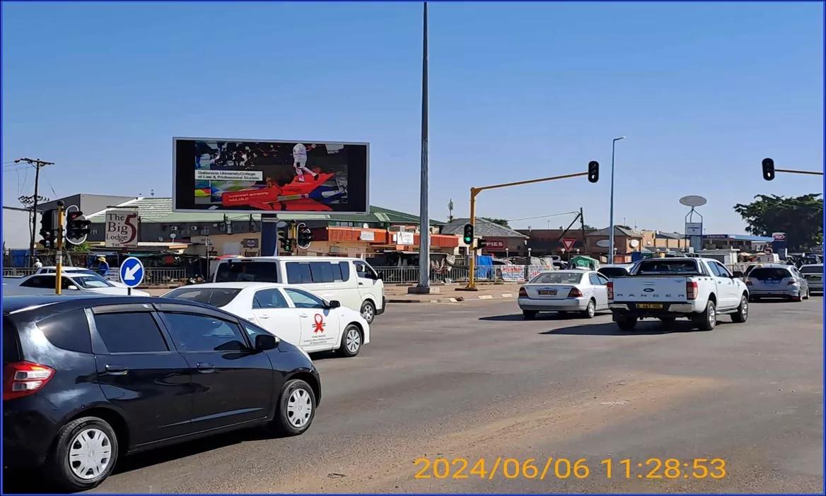 Roadside OOH Screen in Botswana