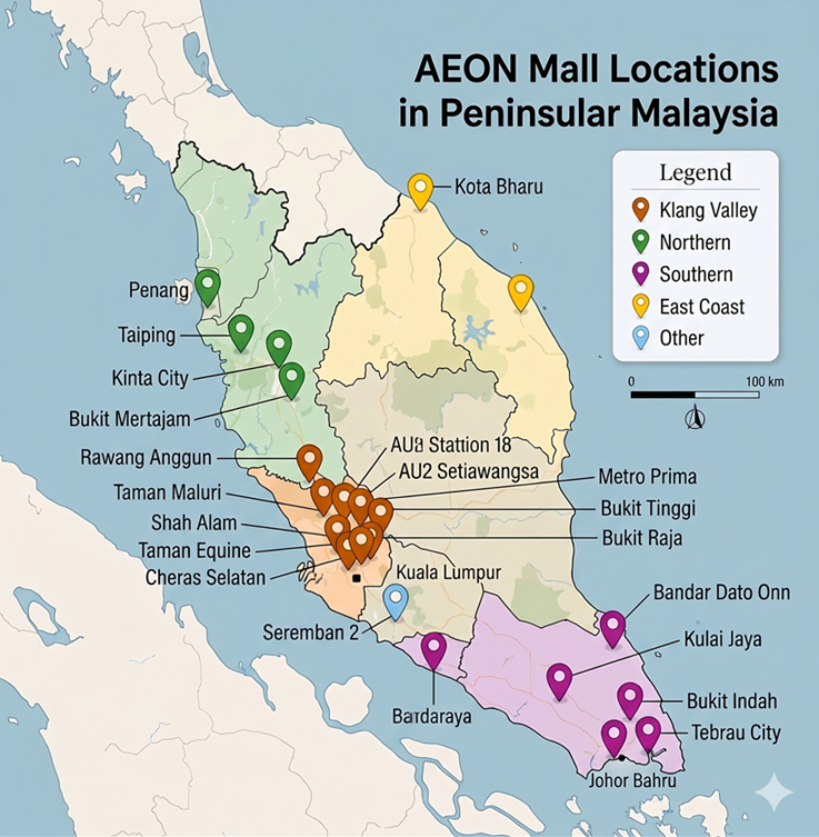 AEON Mall Locations