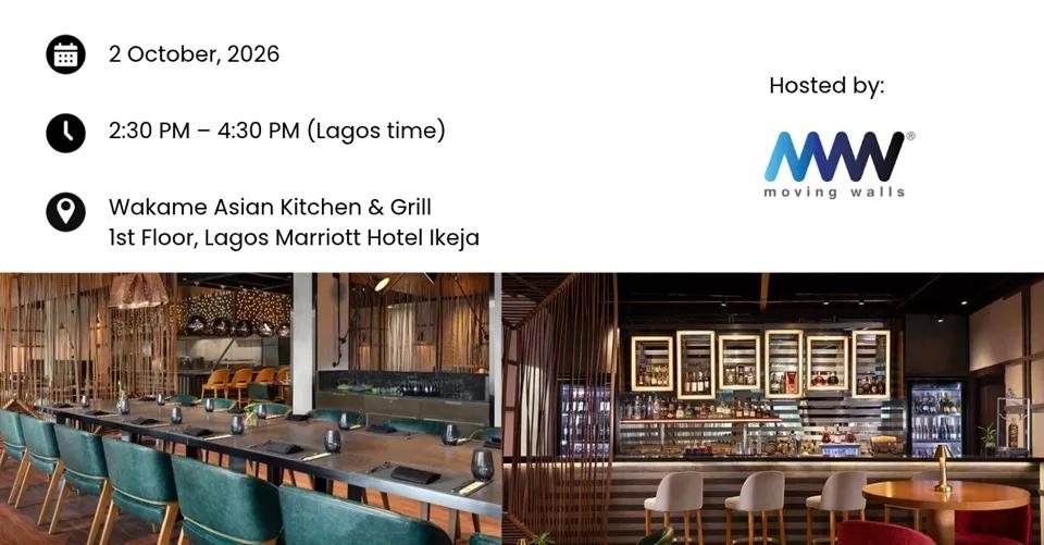 Event Details – Moving Walls Networking Session, Lagos