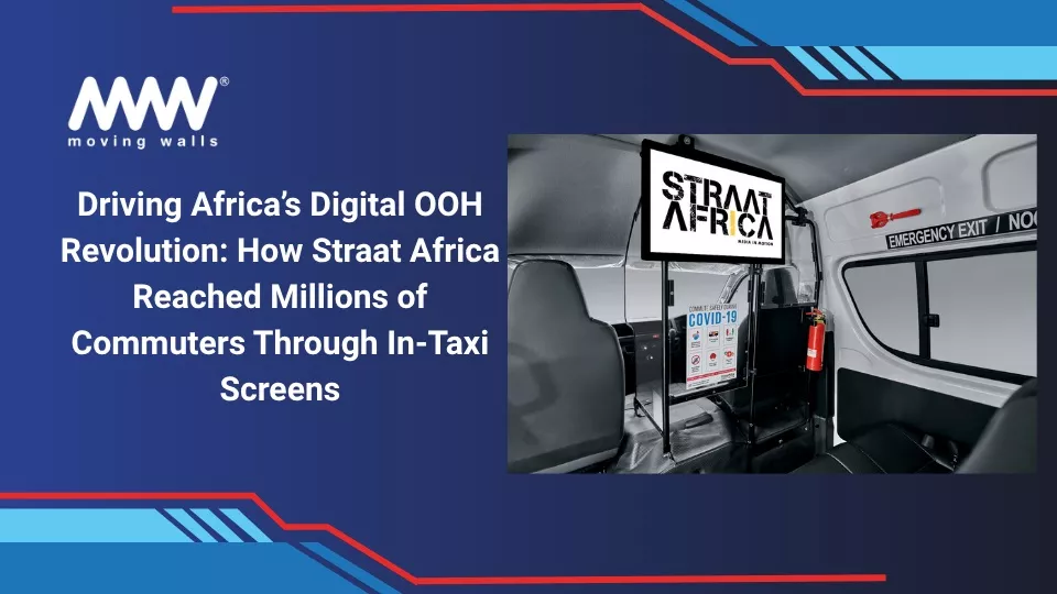 Straat Africa in-taxi screen network empowering media owners