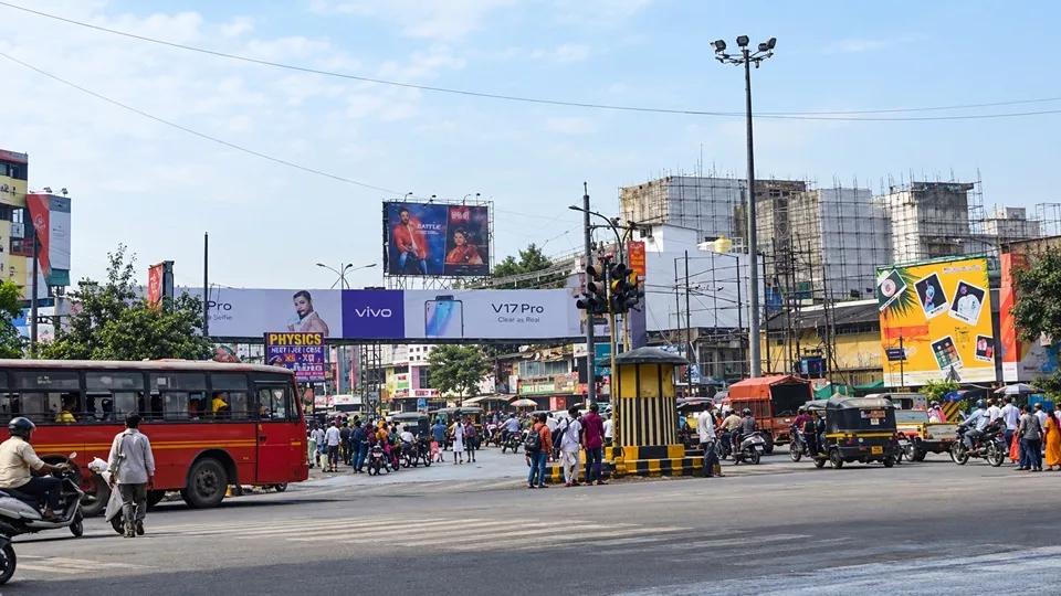 Hoarding advertising in Nagpur