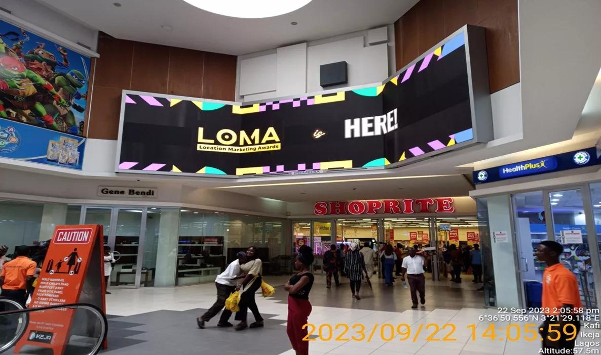 Mall Advertising Screen in Nigeria
