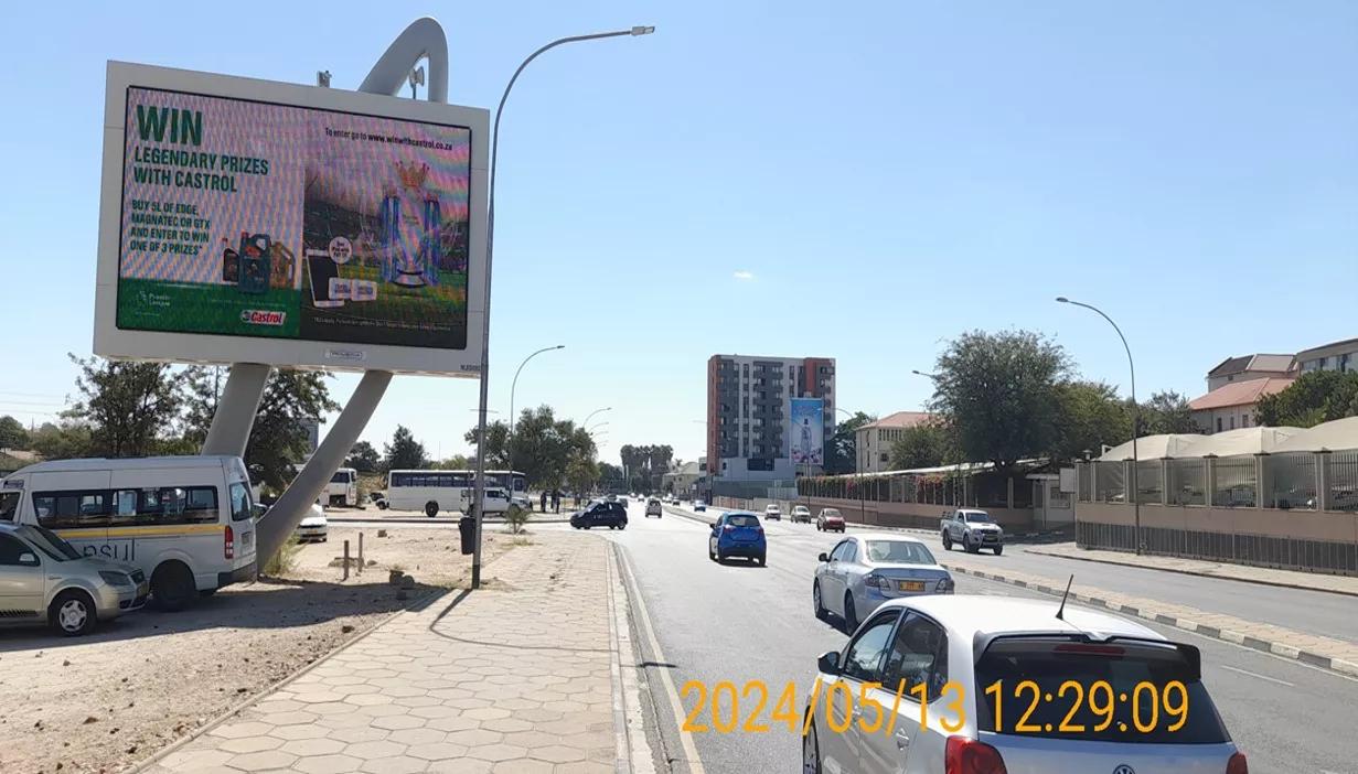 Roadside OOH Screen in Namibia