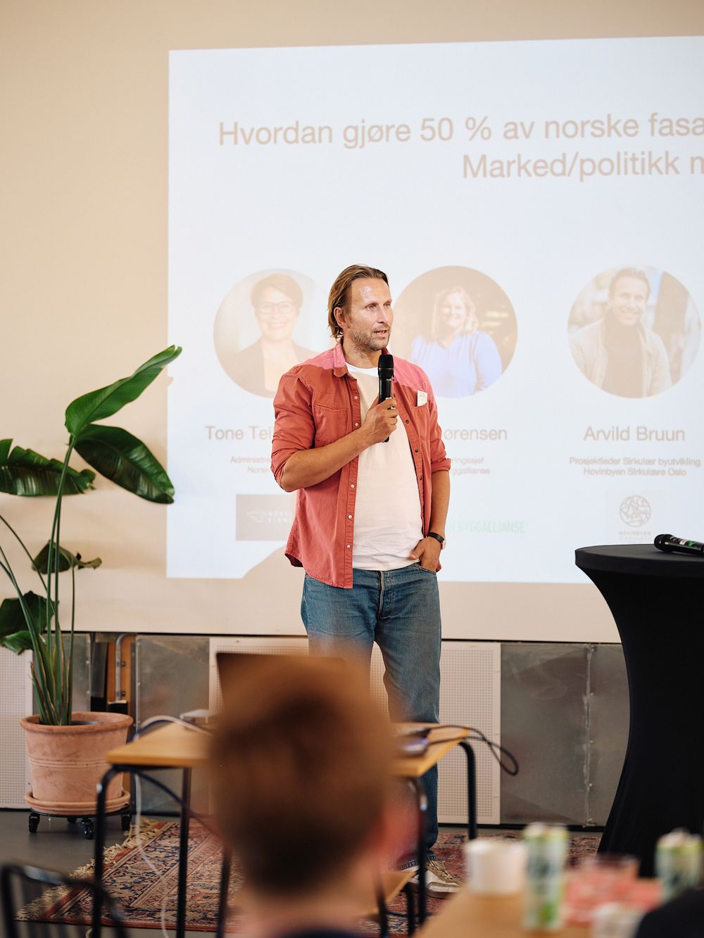 Arvild Bruun deltok fra HSO. Foto: @jonassawthis/Jonas Carlsen