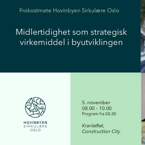 Frokost arrangement - Hvordan skape liv i tomme bygg og uterom