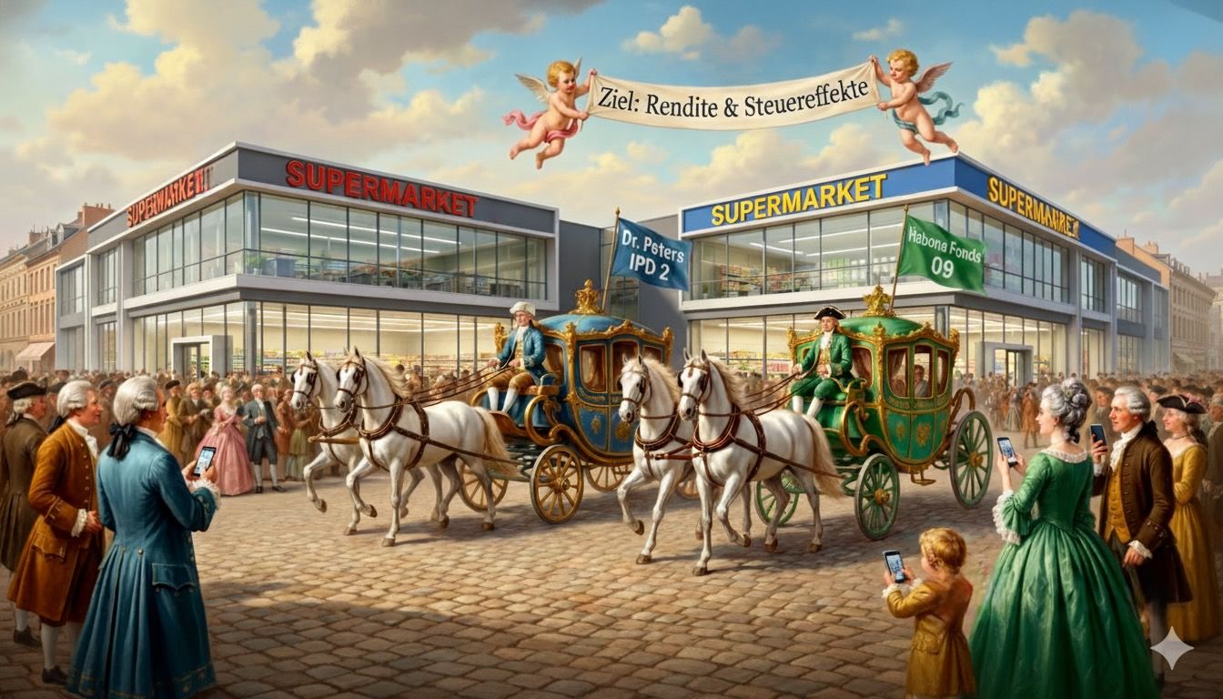 Vergleich von Habona und Dr. Peters Immobilienstrategien