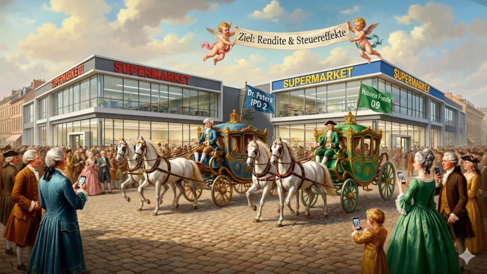 Vergleich von Habona und Dr. Peters Immobilienstrategien