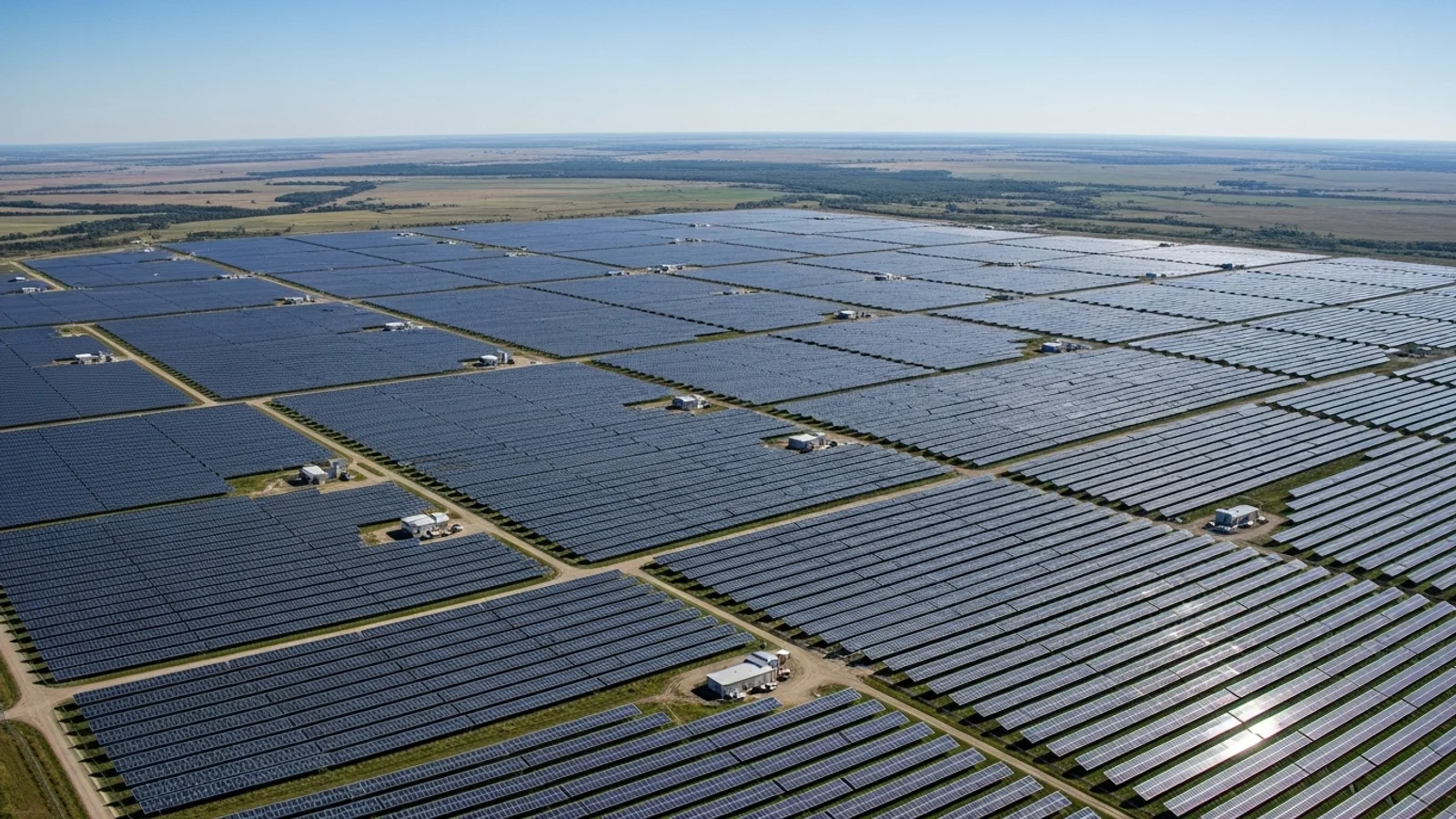 Beispielbild eines Solarpark in Kanada