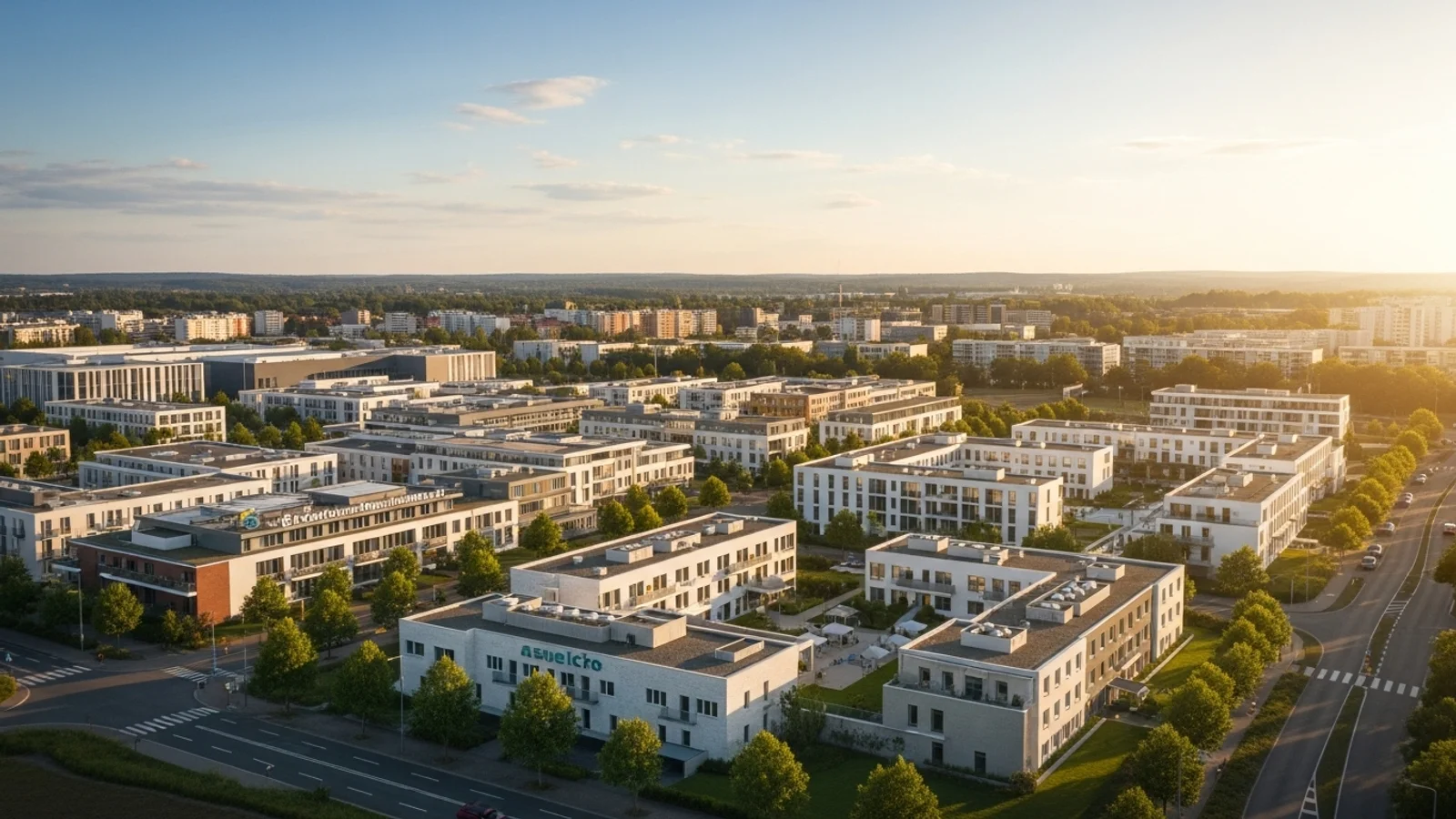 diversifiziertes Immobilienportfolio