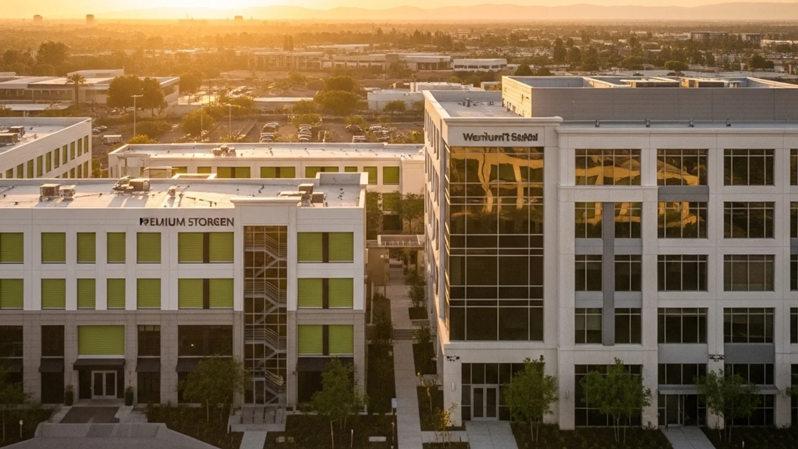 Bürogebäude in Amerika