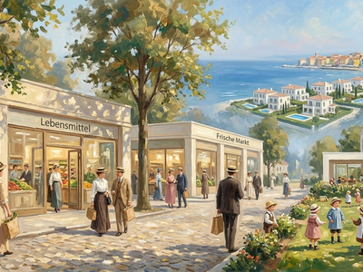 Supermarkt Kindertagesstätte und Ferienimmobilie