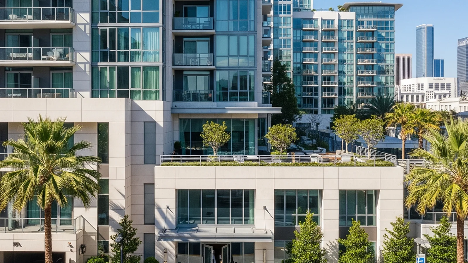 Wohnanlage in Amerika