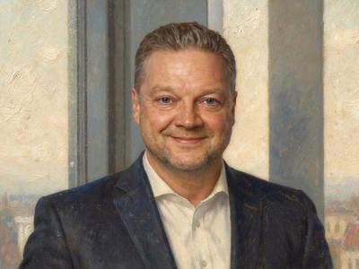 Hans-Henning Brand Porträtbild (Gemälde mit KI erzeugt)