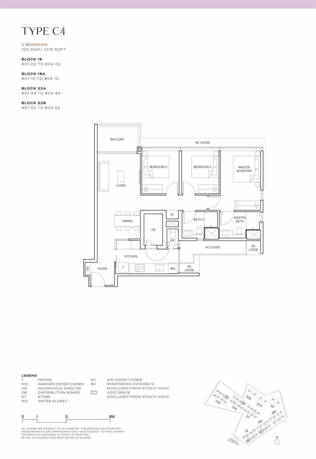 Terra Hill Unit Layout Plan 6