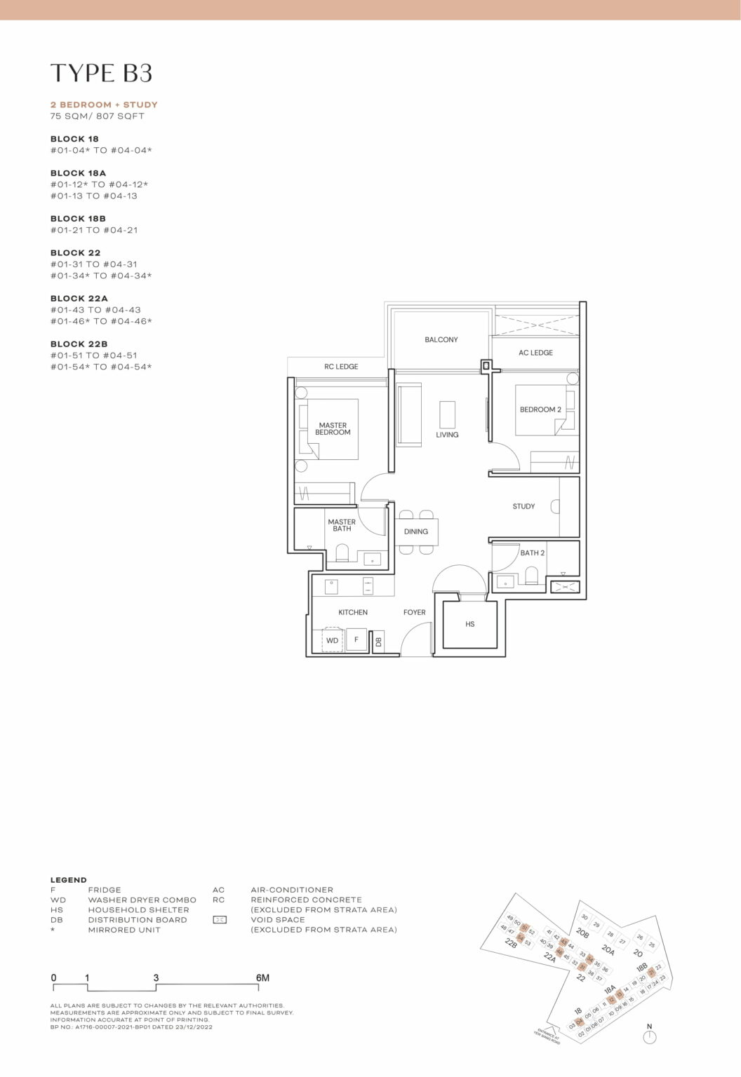 Terra Hill Unit Layout Plan 2