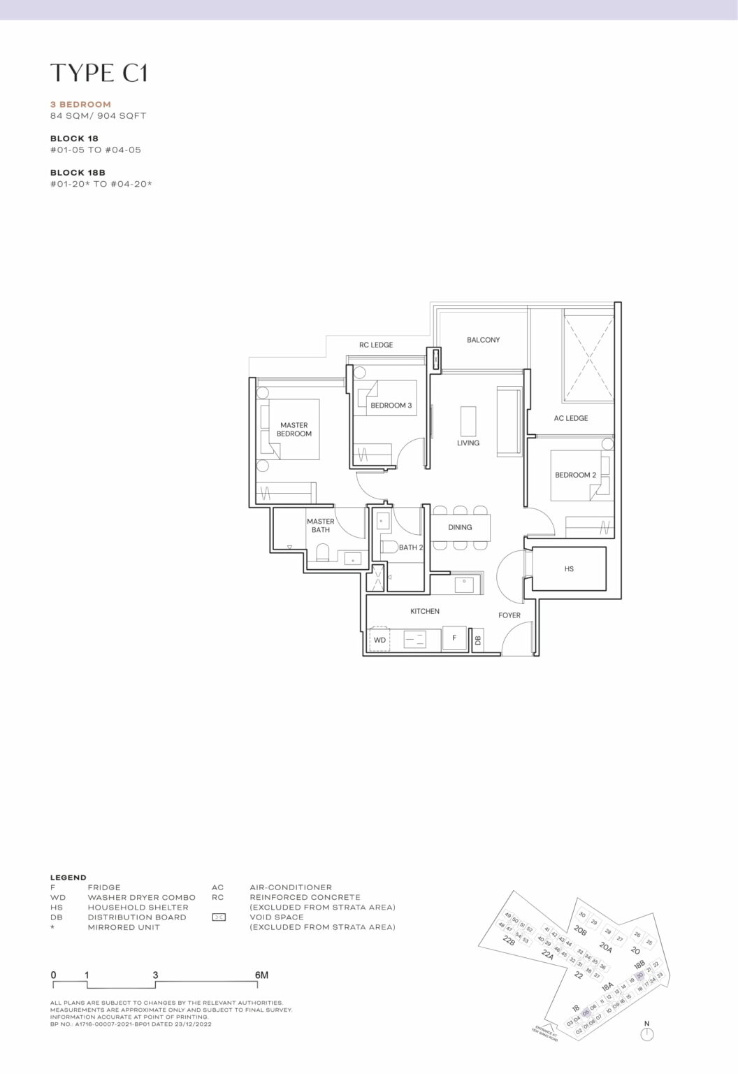 Terra Hill Unit Layout Plan 3