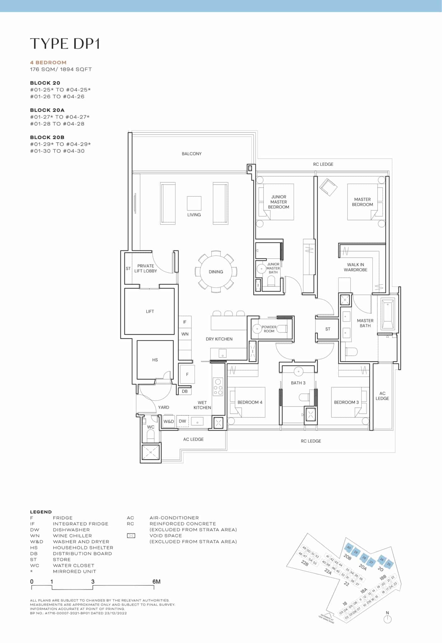 Terra Hill Unit Layout Plan 22