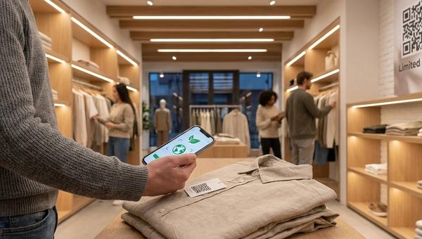 Retail och e-handel: produktetiketter som länkar till det som är aktuellt