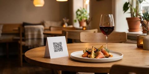 Restauranger: en QR per bord, alla menyer