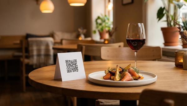 Restauranger: en QR per bord, alla menyer