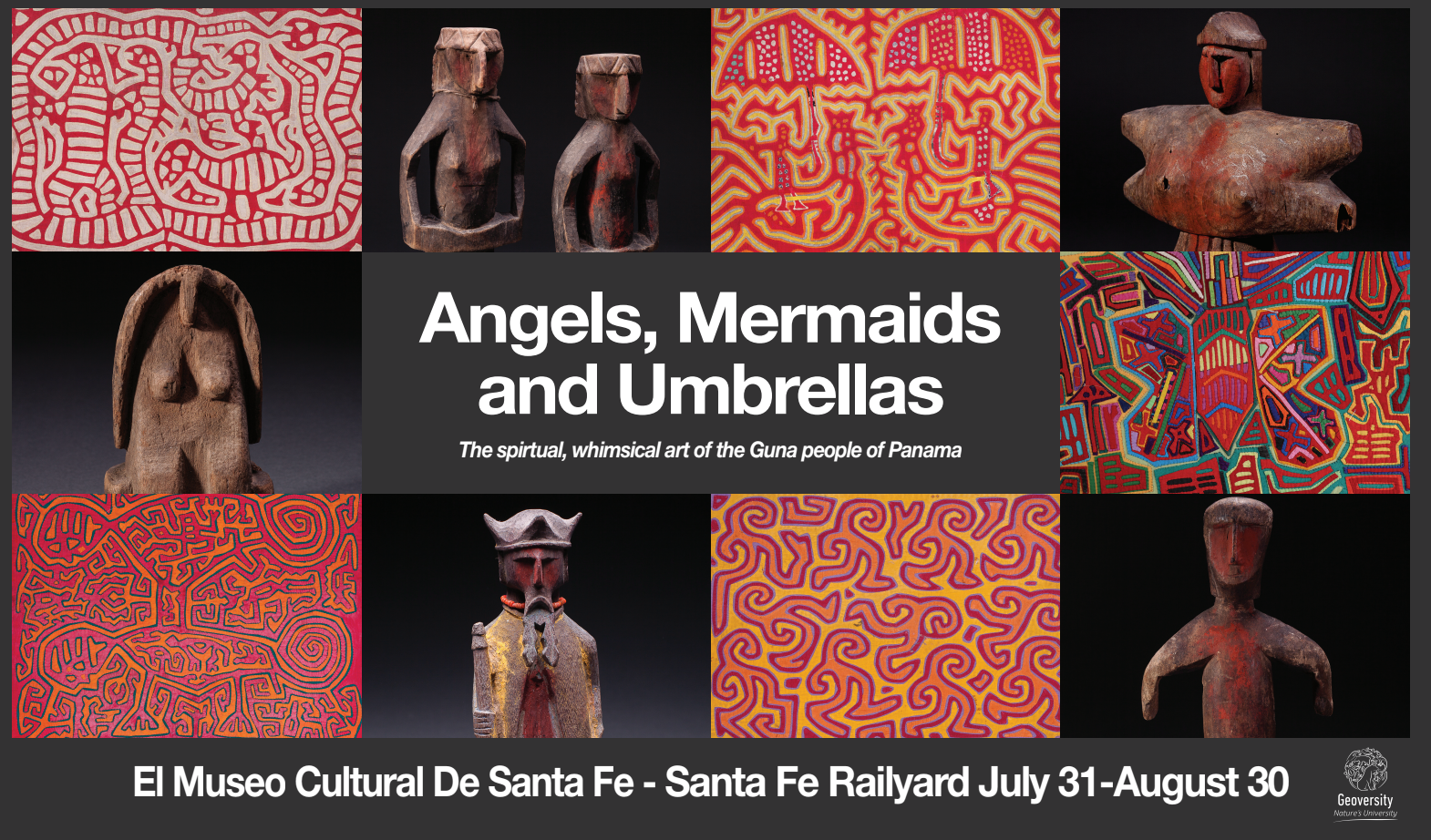 Angels, Mermaids and Umbrellas: The spiritual, whimsical art of the Guna people of Panama