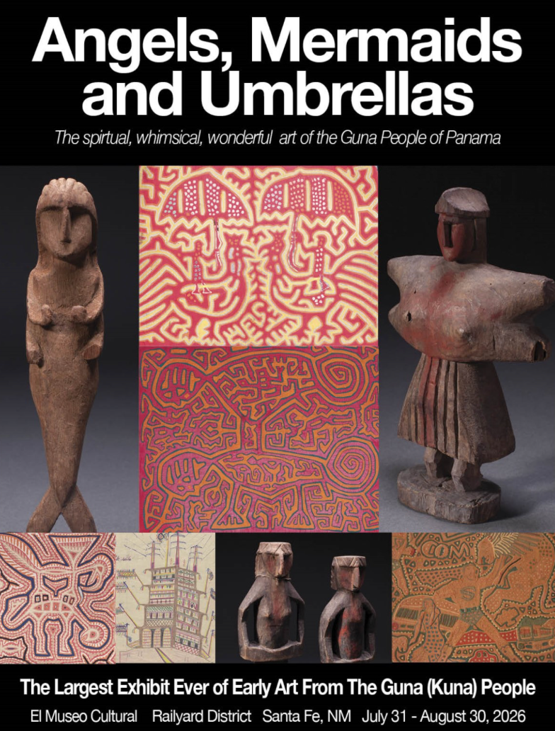 Opening: Angels, Mermaids and Umbrellas: The spiritual, whimsical art of the Guna people of Panama