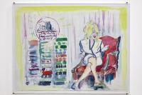 Mark von Schlegell, Dolly Parton's Imagination Library, 2019, Watercolor, pencil, wax on paper, 30 × 40 cm (undefined), Mark von Schlegell, Jan Kaps, Cologne