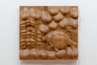 Oak relief with body fragments and mirror carp, 2019
Oak wood
120 × 132 × 17 cm (undefined), Daniel Dewar & Grégory Gicquel, 15th Biennale De Lyon
Mac Lyon, Lyon