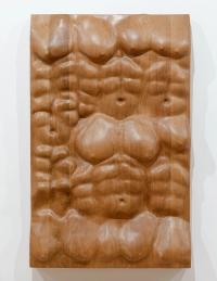 Oak relief with body fragments, 2019
Oak wood
140 × 88 × 17 cm (undefined), Daniel Dewar & Grégory Gicquel, 15th Biennale De Lyon
Mac Lyon, Lyon