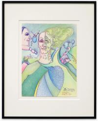 Masque vert macabre à la danse de mor (1975), Albert Leo Peil, Jan Kaps, Cologne