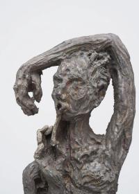 Bulles de Savon (detail), aluminium, 2018, 130 x 36 x 21 cm (undefined), Jean-Marie Appriou, Palais De Tokyo, Paris