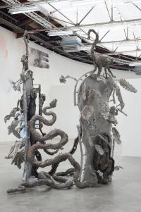 Vapeur Métallique, 2018, Aluminium, ink, glass, 300 x 200 x 150 cm (undefined), Jean-Marie Appriou, Palais De Tokyo, Paris