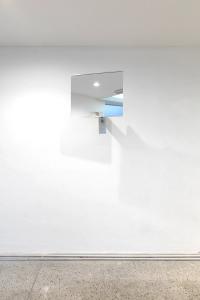 Dichotomies (b), 2017, Stainless steel, articulating arms, steel bolts, acrylic mirrors, 54 × 61 × 50 cm (undefined), undefined, Jan Kaps, Cologne