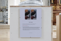 Mirror hour (2022), Emanuel Rossetti, Stefan Tcherepnin (a.k.a. Staged Worlds), Abbatiale Bellelay, Bellelay