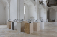 Mirror hour (2022), Emanuel Rossetti, Stefan Tcherepnin (a.k.a. Staged Worlds), Abbatiale Bellelay, Bellelay