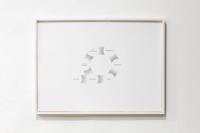 Stages of Change, 2017, Acetone transfer on paper, wood frame, 49 × 66 × 3 cm (undefined), undefined, Jan Kaps, Cologne