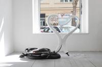 Untitled, 2019, Design Toscano Serpents (fiberglass, steel), Magic-Sculpt, gesso, clear glass straws, straw brushes, pink glass straw, Bonzai Wire, unbleached kitchen twine and 3 Guru Cricket Balls, 110 × 177 × 96 cm (undefined), Nancy Lupo, Jan Kaps, Cologne