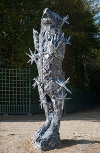 Hiver, 2017, aluminium, 280 x 255 x 70 cm (undefined), Jean-Marie Appriou, Hosted By Palais De Tokyo, Versailles Gardens