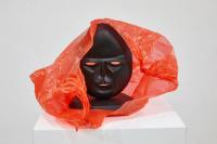 Joseph Buckley, Egge2024, 2019, Hard plastic, molded plastic, plastic bag, 9 1/2 × 7 × 7 inches (undefined), Mark von Schlegell, Jan Kaps, Cologne