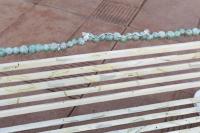 Open Mouth, 2019
Cast aluminum, bronze and iron (16 benches and 10 ‚bones‘, one wax Koenig sphere, styrofoam and string)
Each of 16: 57 x 139,5 x 67,5 cm (Detail) (undefined), Nancy Lupo, Pershing Square, Los Angeles