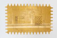 Nancy Lupo
Tbilisi, 2021
PVA, fiberglass, wooden sticks, golden pigments
104 × 164 cm (41 × 64 ⅝ inches) (undefined), Nancy Lupo, Jan Kaps, Cologne