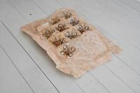 I, 2019, Toilet paper (Family Scott ©1977, Northern Soft Prints ©1984), bamboo skewers, basswood and 9B graphite pencil, 129 × 90 × 21 cm (undefined), Nancy Lupo, Jan Kaps, Cologne