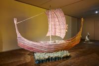 Jean-Marie Appriou, The Gleaning Ship, 2021, clay, wax (undefined), Jean-Marie Appriou, Lafayette Anticipations, Paris