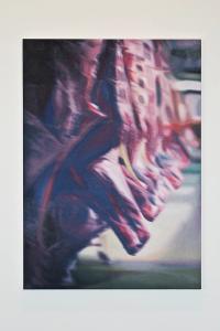 Train in the Snow, 2014
Oil on canvas
105 × 75 cm (undefined), Alan Michael, Tramway, Glasgow