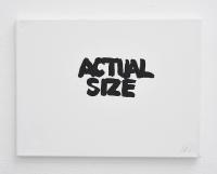 Actual Size (2016), Gene Beery, Jan Kaps, Cologne