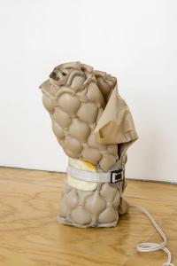 áskesis, 2019
Alternating pressure pad, short Taylor back brace, arduino boards
40 x 40 x 83 cm (undefined), Berenice Olmedo, Lodos, Mexico City