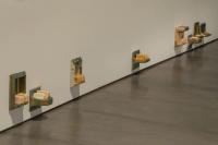 Untitled, 2019, 10 soap dishes, ceramic and nail polish, Dimensions variable (undefined), Nancy Lupo, Museum Of Contemporary Art San Diego