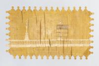 Los Angeles, 2021
PVA, fiberglass, wooden sticks, golden pigments
103 × 171 cm (40 ½ × 67 ⅜ inches) (undefined), Nancy Lupo, Jan Kaps, Cologne